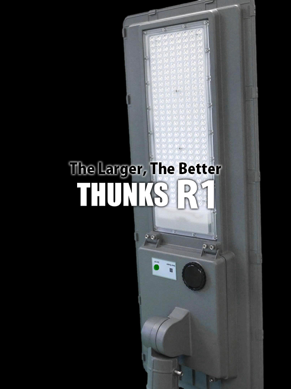 LEDソーラー蓄電式照明　THANKS R1